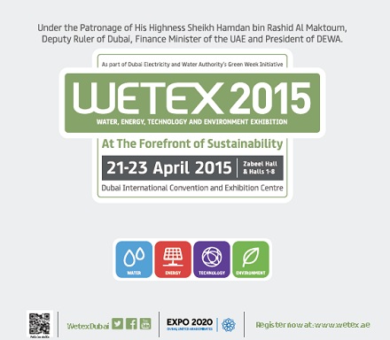 kingfeels visitará la exhibición wetex 2015 en dubai, EAU (del 21 al 23 de abril)
