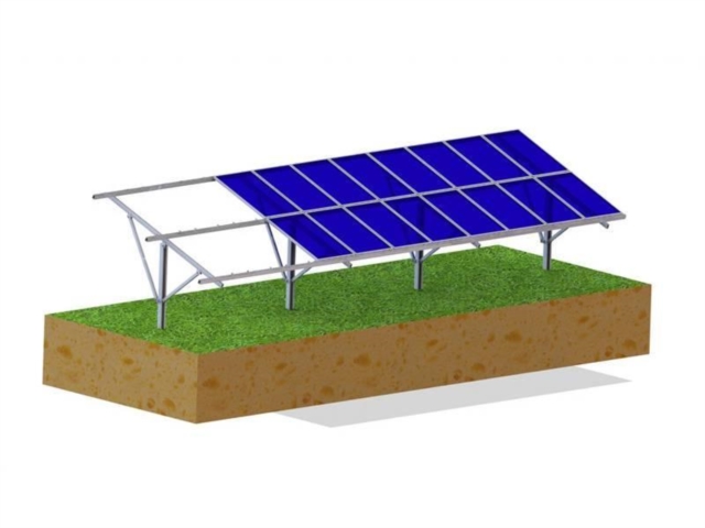 Marcos de montaje en tierra para paneles solares