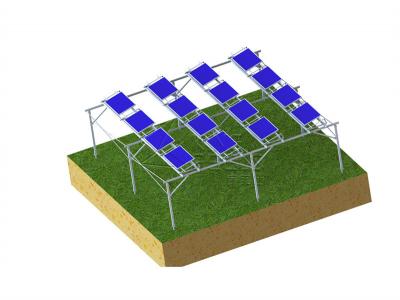 Solar greenhouse mounting